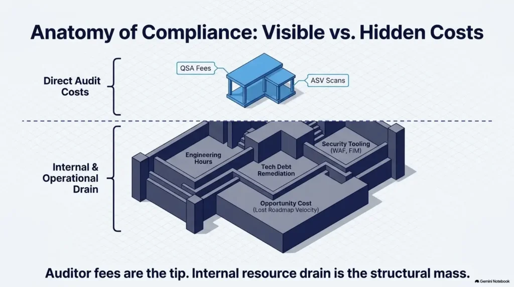 PCI DSS compliance cost for ecommerce stores