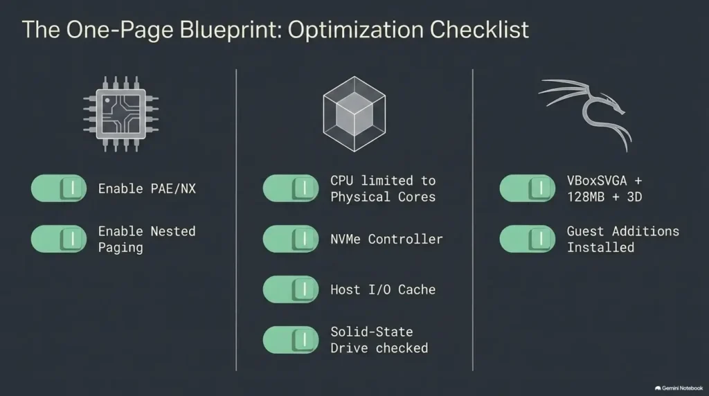Kali VirtualBox performance