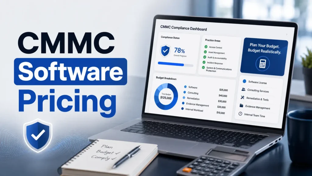 CMMC compliance software pricing