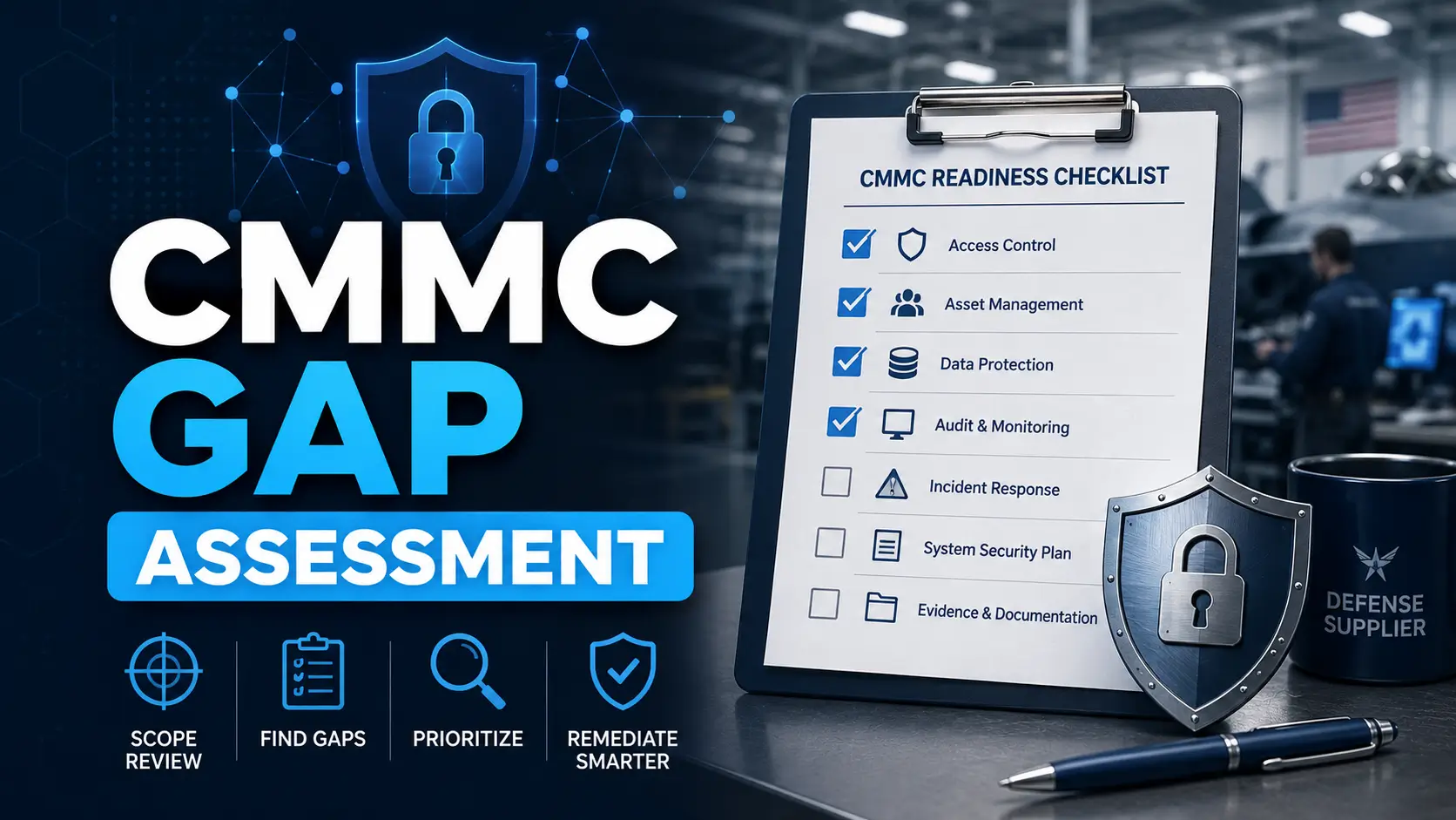 Checklist for CMMC gap assessment