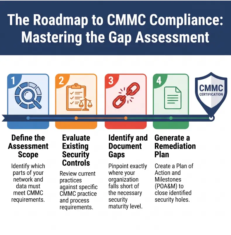 CMMC gap assessment checklist