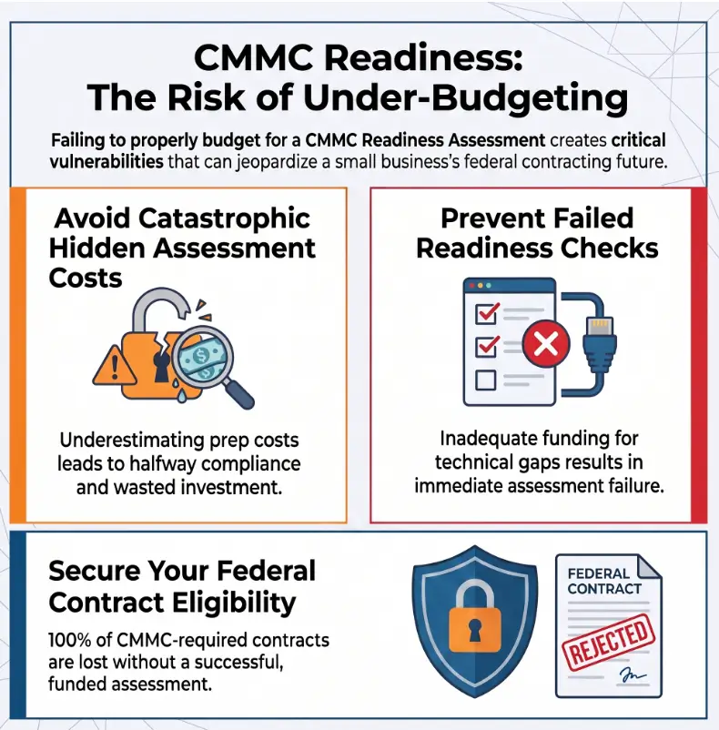 CMMC readiness assessment cost