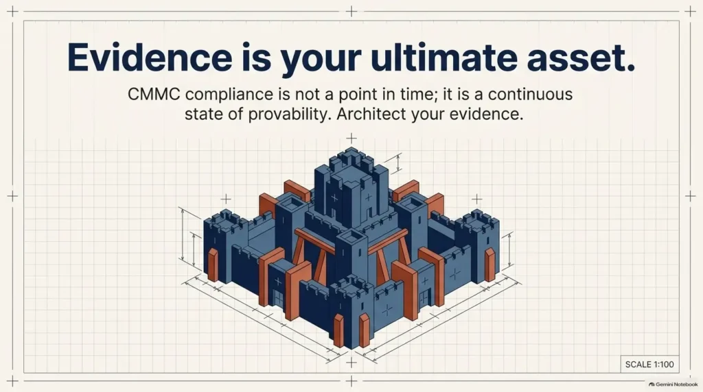 CMMC evidence collection checklist