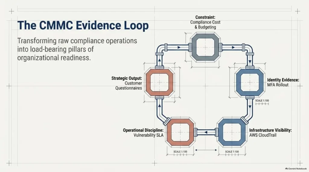 CMMC evidence collection checklist