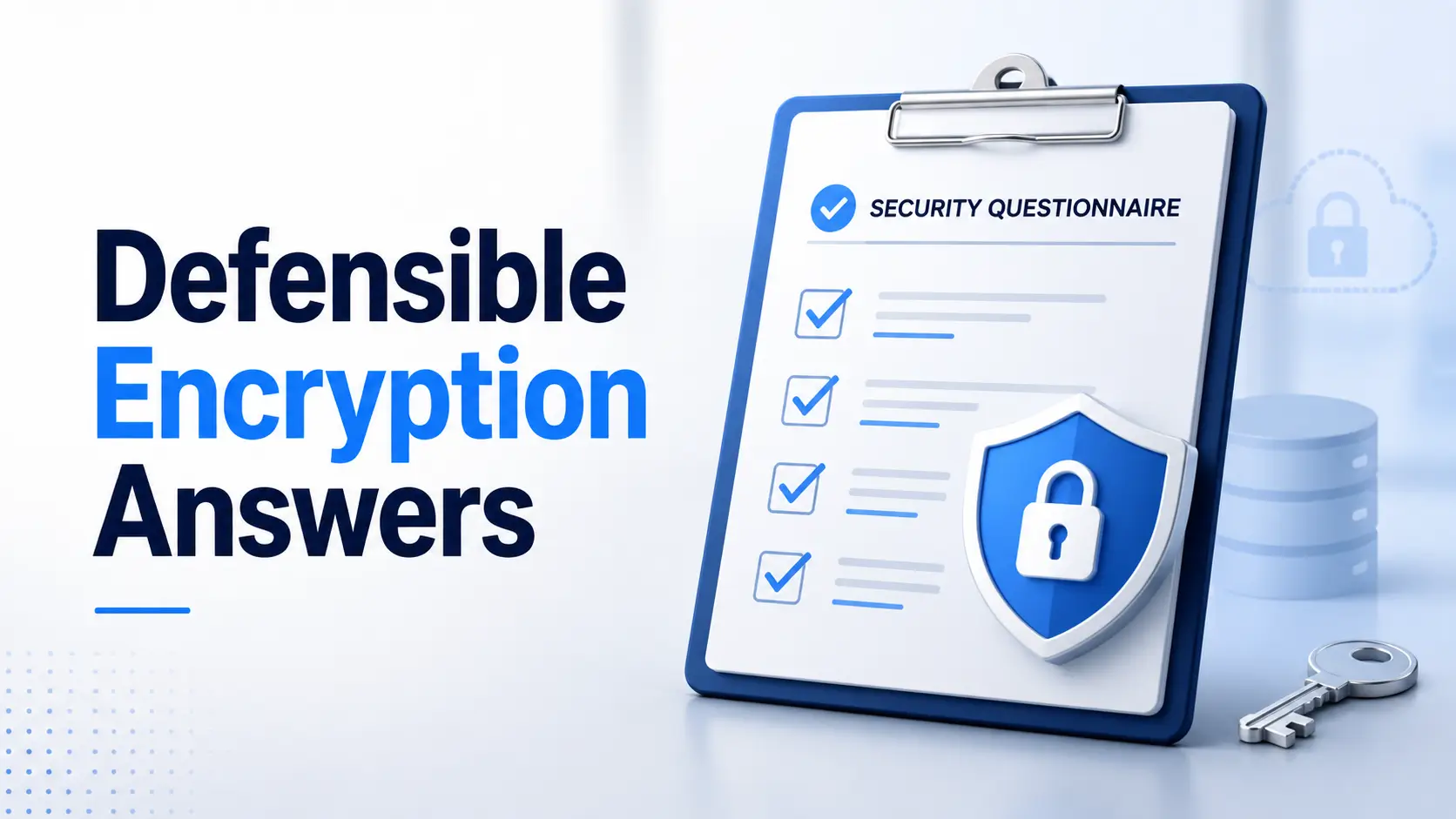 Encryption questionnaire