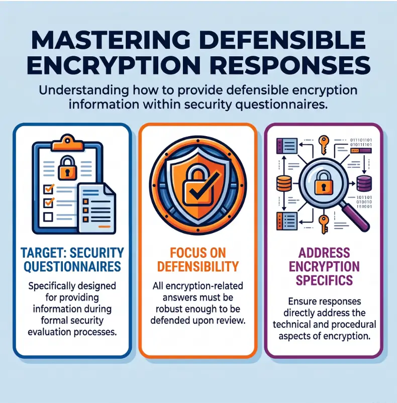 Encryption questionnaire