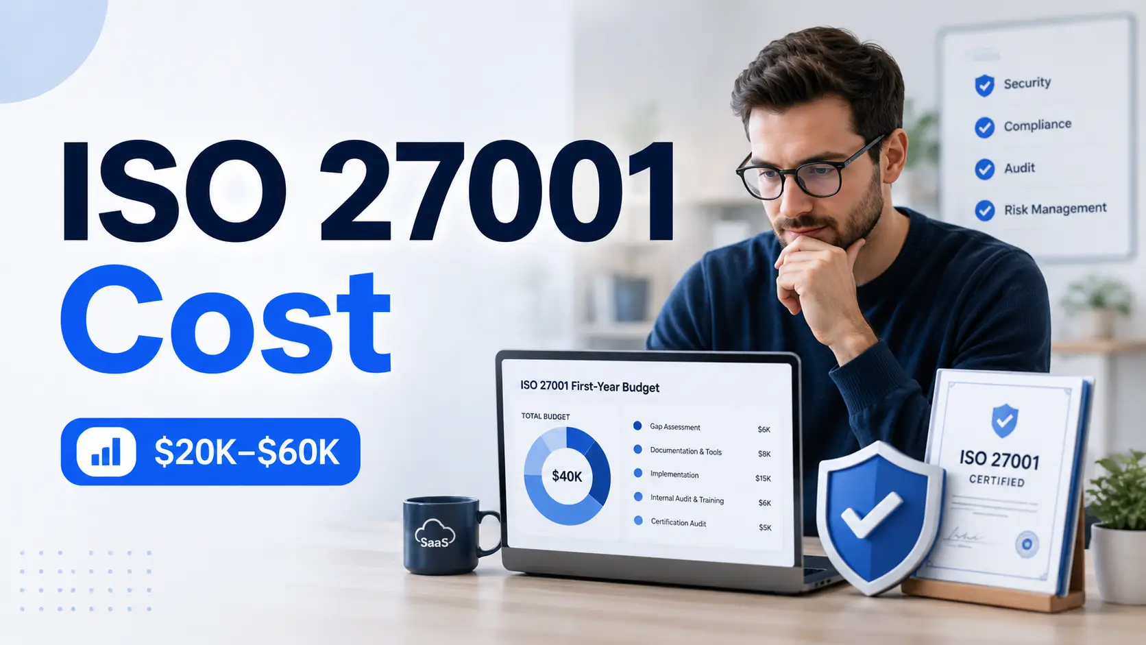 ISO 27001 certification cost for SaaS startups