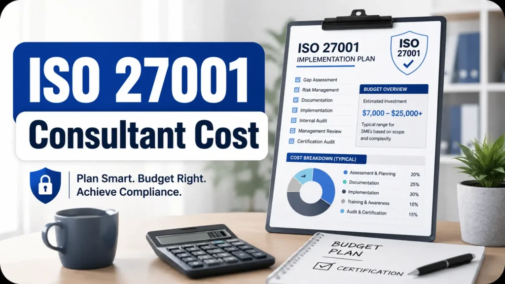 ISO 27001 consultant cost