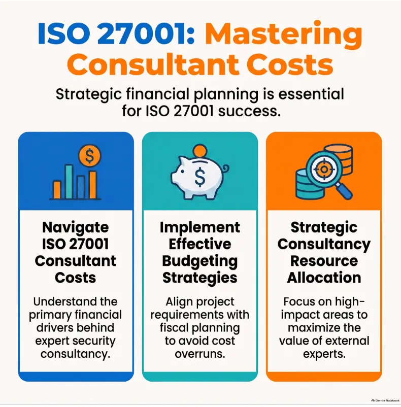 ISO 27001 consultant cost