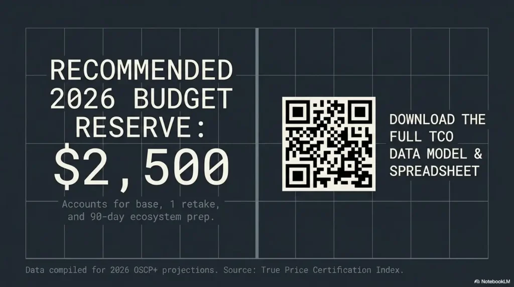OSCP exam cost 2026