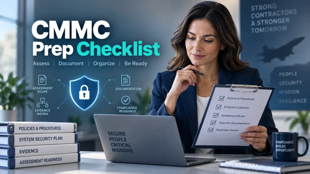 CMMC assessment preparation checklist