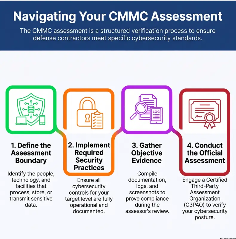 CMMC assessment preparation checklist