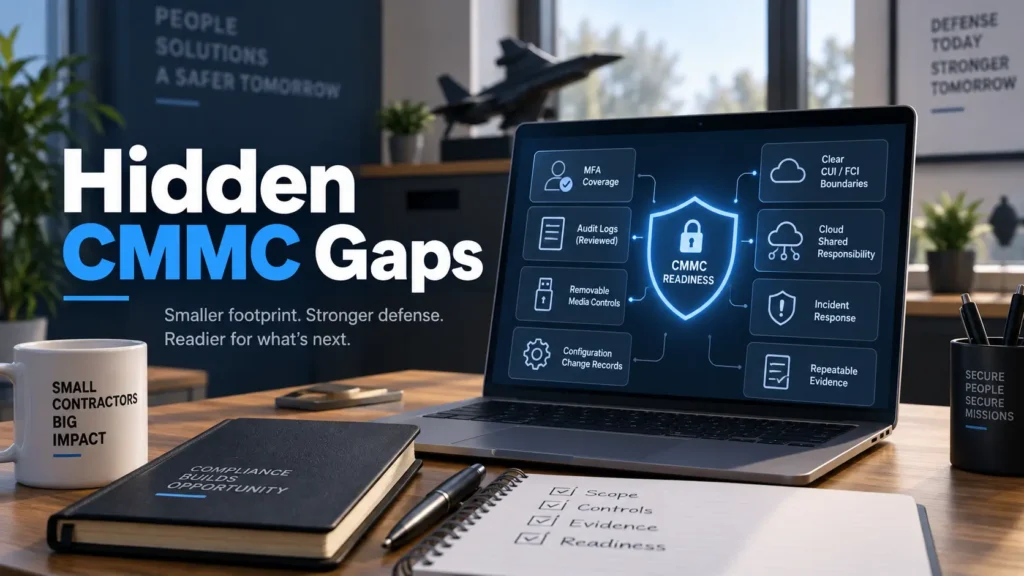 CMMC control gaps