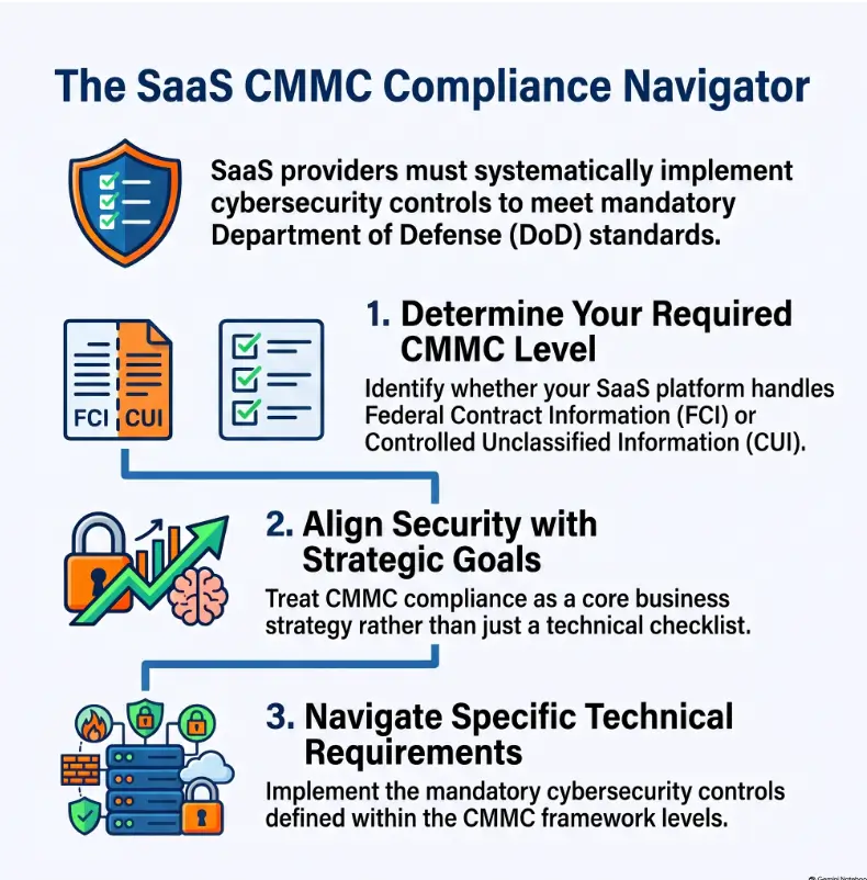 CMMC requirements for SaaS vendors