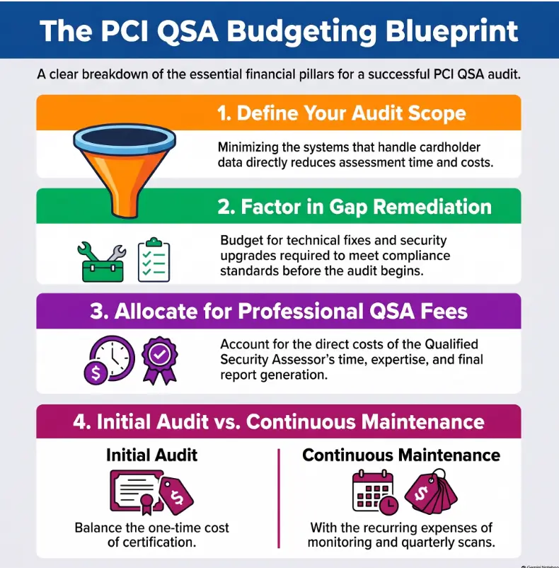 PCI DSS QSA cost