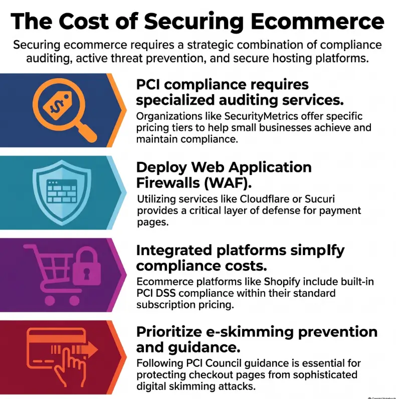 PCI DSS ecommerce security software pricing