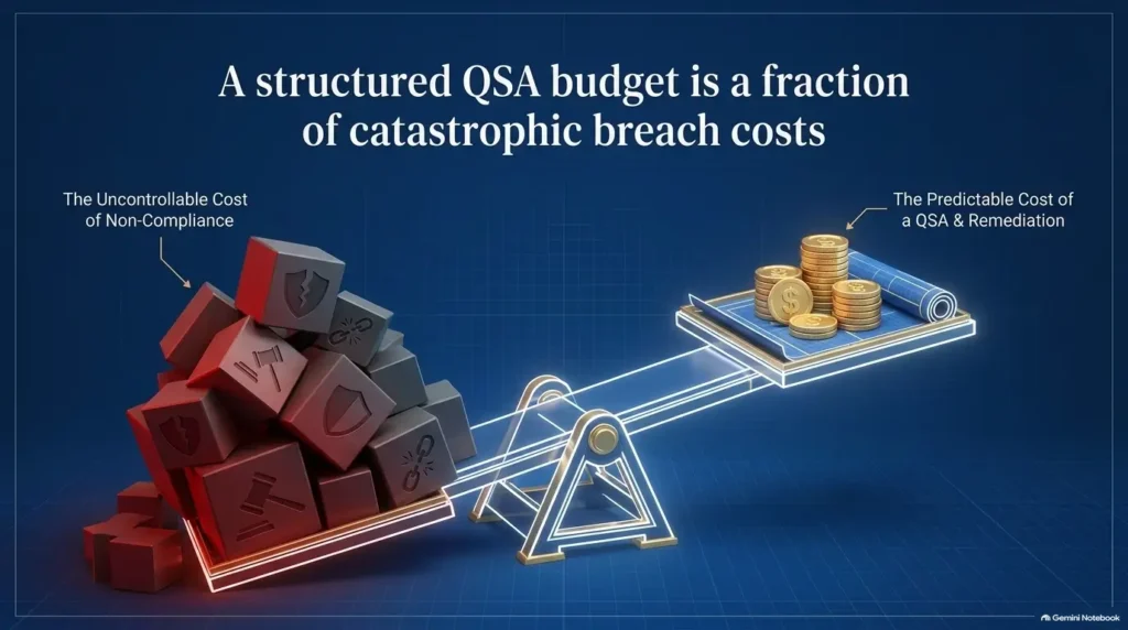 PCI DSS QSA cost